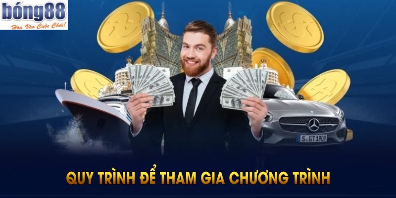Quy trình để tham gia chương trình đại lý Bong88